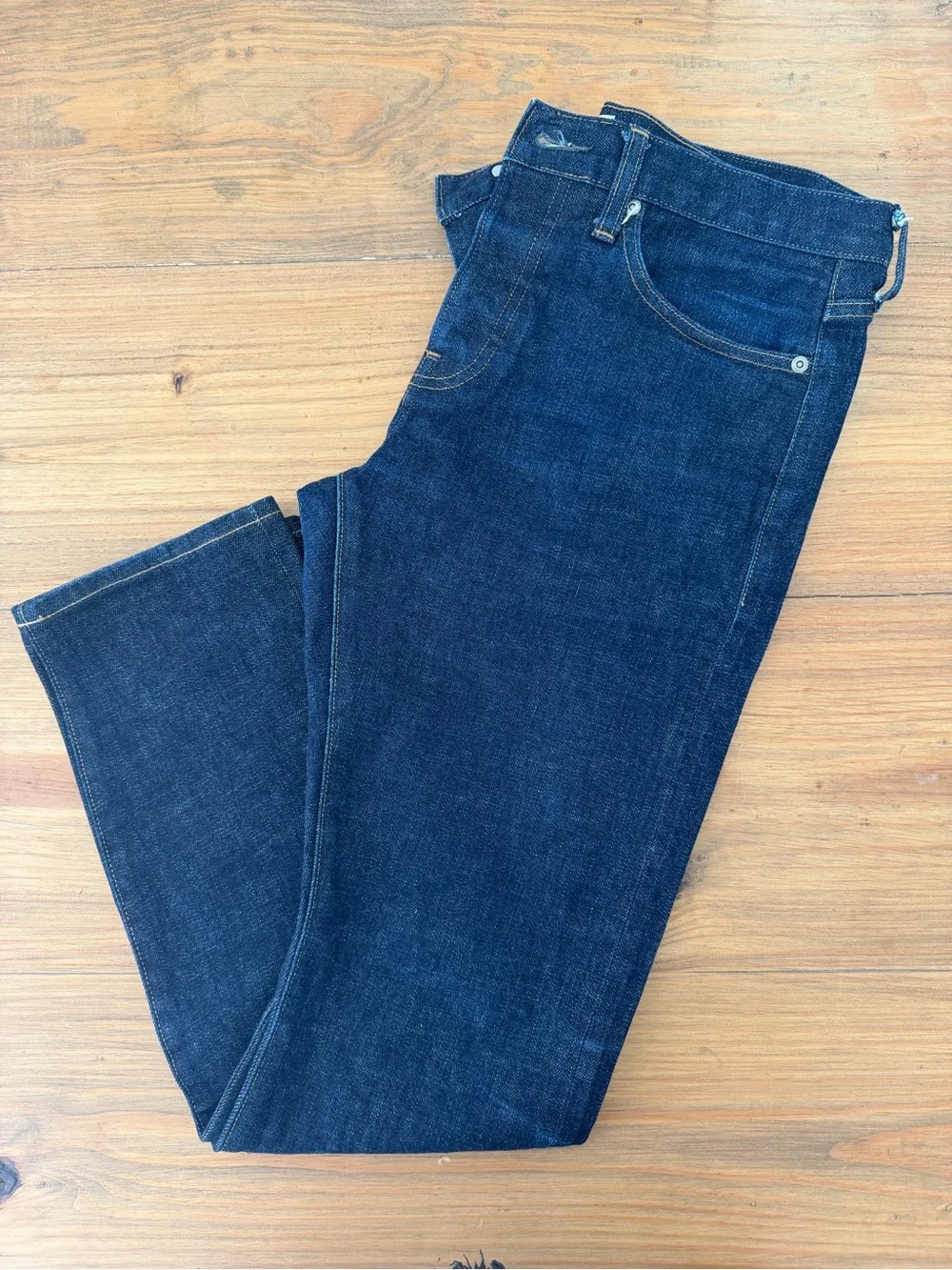 J. Crew Men’s Slim Jeans - Dark Indigo Blue